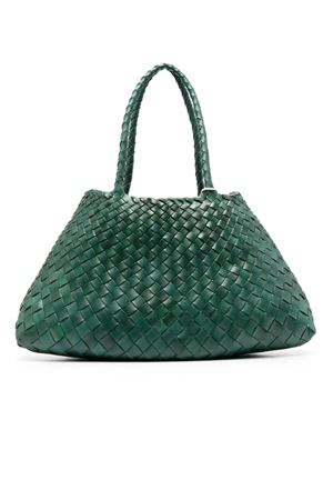 Santa Croce Big forest green tote bag DRAGON DIFFUSION | 8892FOREST